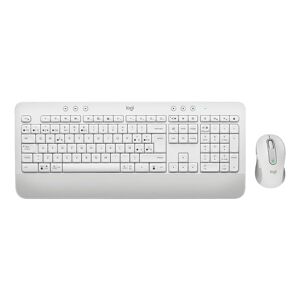 Logitech Ensemble clavier souris sans fil blanc Signature MK650 For Business AZERTY
