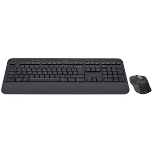 Logitech Ensemble clavier souris sans fil noir Signature MK650 For Business AZERTY Aluminium