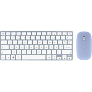 T'nb Ensemble clavier et souris bleu Bluetooth iClick TNB Blanc