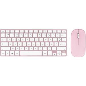 T'nb Ensemble clavier et souris rose Bluetooth iClick TNB Aluminium