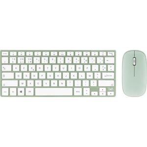 T'nb Ensemble clavier et souris vert Bluetooth iClick TNB Bleu