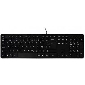 Port Designs 900752-FR clavier USB AZERTY Français Noir