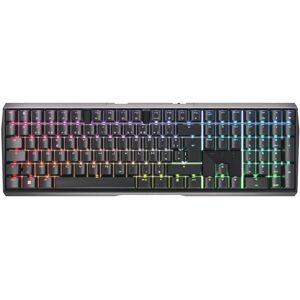 CHERRY MX 3.0S Wireless RGB clavier RF sans fil + Bluetooth AZERTY Français Noir