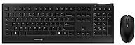 CHERRY B.UNLIMITED 3.0 - ensemble clavier et souris - US avec le symbole de l'euro - noir CHERRY B.UNLIMITED 3.0 - ensemble clavier et souris - US avec le symbole de l'euro - noir
