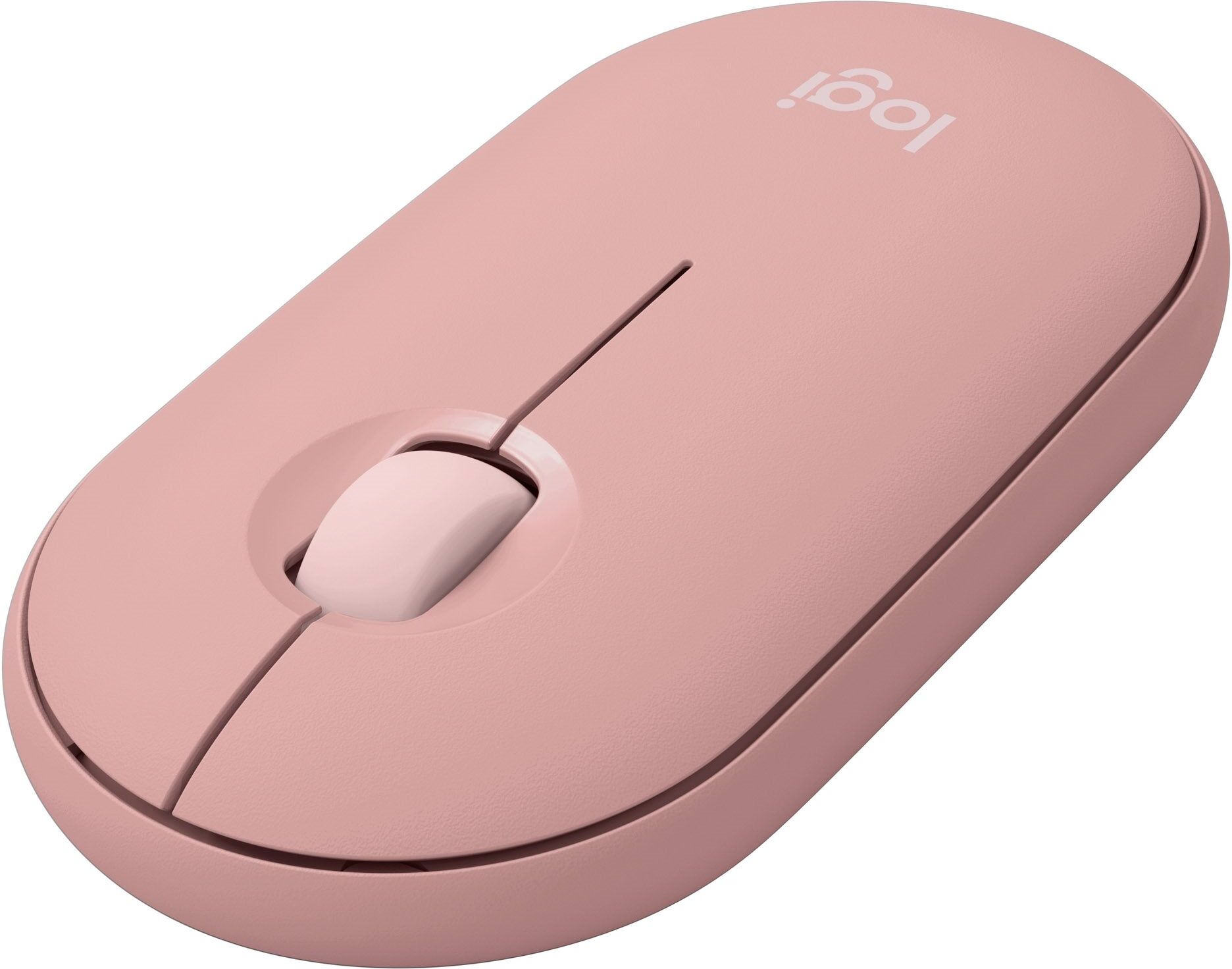 Souris sans fil Logitech Pebble Mouse 2 M350s - rose 42