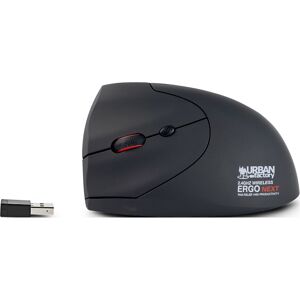 Urban factory Souris Urban Factory ergonomique verticale sans fil pour gaucher Blanc