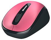 Microsoft Souris Microsoft Wireless Mobile Mouse 3500 - rose