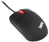 IBM ThinkPlus 3-Button Travel - souris - USB - noir corbeau