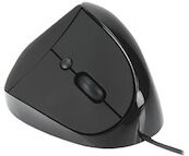 MCL Samar - souris verticale - USB - noir MCL Samar - souris verticale - USB - noir