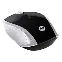 HP 200 - souris - 2.4 GHz - argent