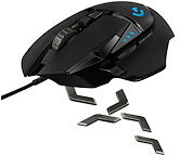 Logitech Gaming Mouse G502 (Hero) - souris - USB, LIGHTSPEED