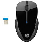 HP 250 - souris - 2.4 GHz - noir