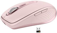 Logitech MX Anywhere 3 - souris - Bluetooth, 2.4 GHz - rose