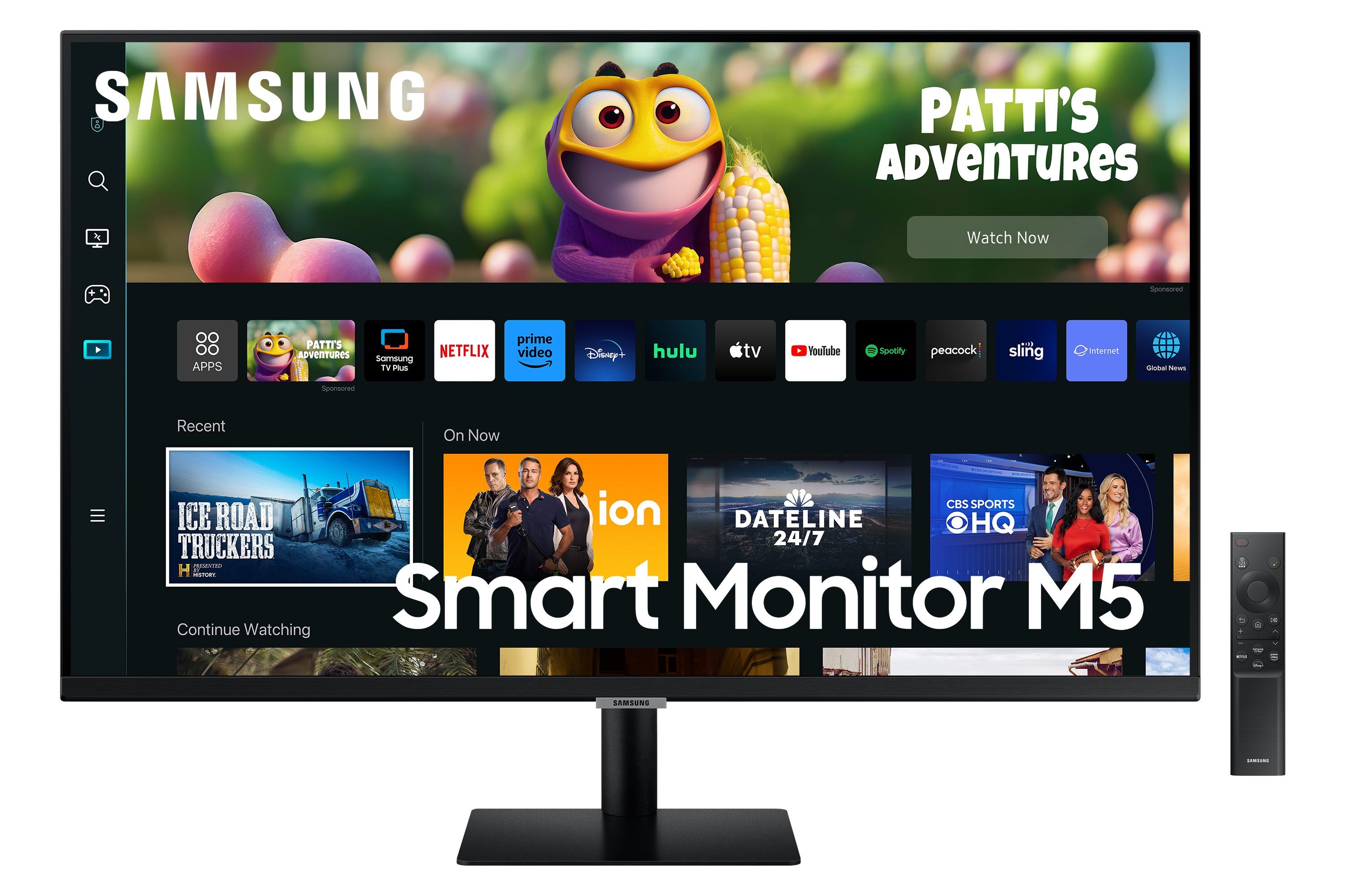 Samsung Smart Monitor M5 S32CM500EU écran plat de PC 81,3 cm (32") 1920 x 1080 pixels Full HD LED Noir