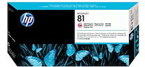 HP 81 - magenta clair - tête d'impression avec nettoyeur HP 81 - magenta clair - tête d'impression avec nettoyeur
