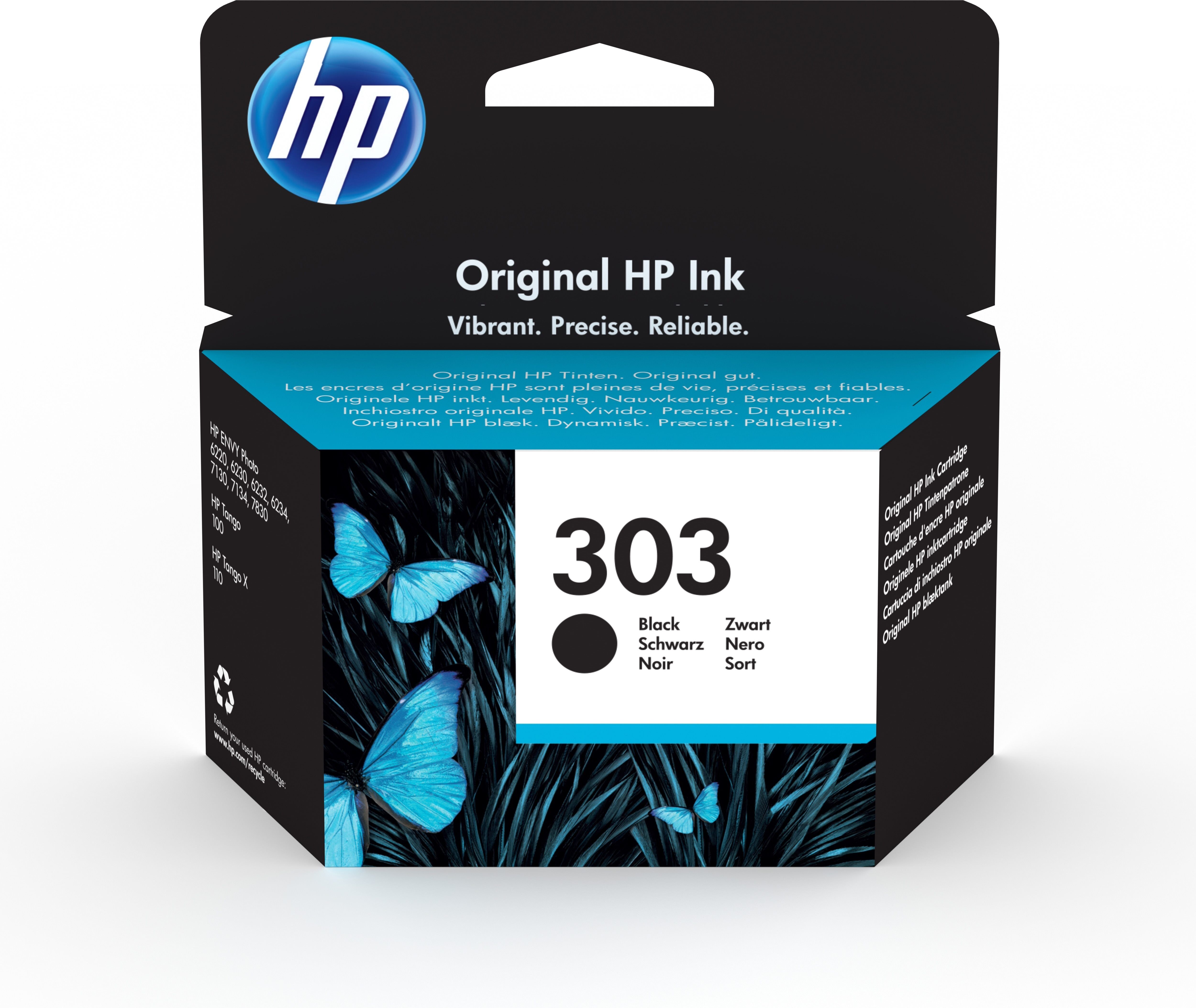 HP Cartouche dencre noir 303 authentique