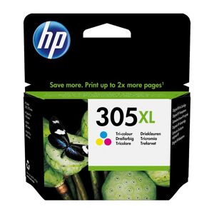 HP Cartouche HP 305XL 3 couleurs pour imprimante jet d'encre