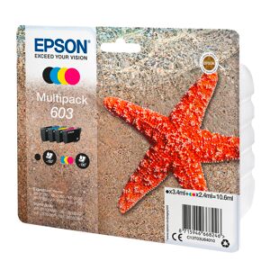 Epson 603 Pack de 4 cartouches 1 noir et 3 couleurs pour imprimante jet d'encre - Publicité