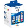 Pack 4 flacon encre 102 EPSON ecotank