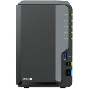 Synology DiskStation DS224+ serveur de stockage NAS Bureau Ethernet/LAN Noir J4125