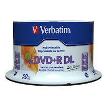 Verbatim - DVD+R DL x 50 - 8.5 Go - support de stockage
