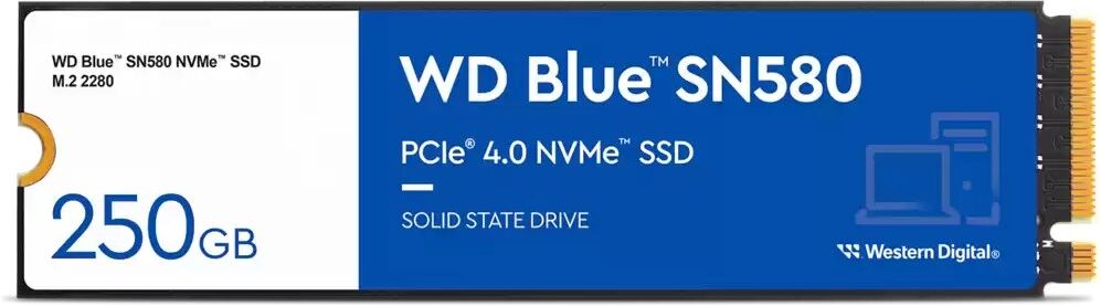 Western Digital Blue SN580 M.2 2 To PCI Express 4.0 TLC NVMe