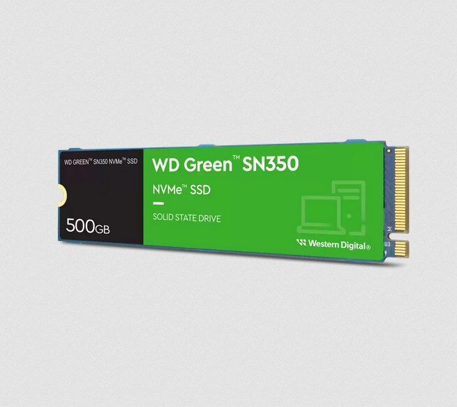 Western Digital Green SN350 M.2 500 Go PCI Express 3.0 TLC NVMe