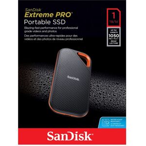 SanDisk Extreme Pro disque SSD externe 1 To - Usb 3.2 (USB-C) Noir Anthracite