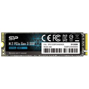 Silicon Power P34A60 M.2 512 Go PCI Express SLC NVMe