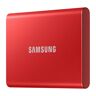 Samsung T7 disque SSD externe rouge 1 To - Usb 3.2 (USB-C)