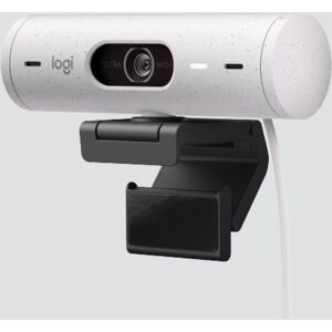 Logitech Brio 500 webcam 4 MP 1920 x 1080 pixels USB-C Blanc Bleu foncé