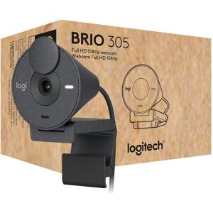 Logitech Brio 305 webcam 2 MP 1920 x 1080 pixels USB-C Graphite