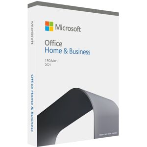 Microsoft Office 2021 Home & Business Office suite Complète 1 licence(s) Anglais Magenta