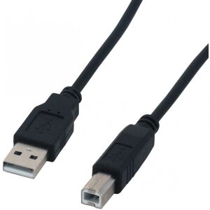 Mcl samar MCL MC922ABE-3M/N câble USB 2 m USB 2.0 USB A Mini-USB B Noir