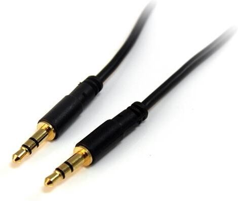 StarTech.com Câble slim audio stéréo de 3,5 mm (M/M) - 4,6 m - Connecteurs plaqués en or