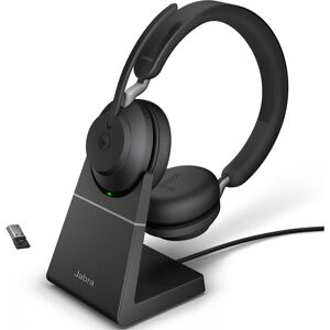 Jabra Micro-casque Jabra Evolve2 65 MS Stereo avec support de chargement USB-C