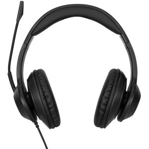 Targus AEH102GL écouteur/casque Avec fil Arceau Appels/Musique USB Type-A Noir