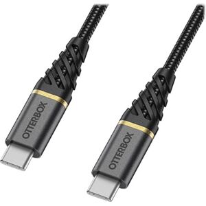 OtterBox Premium Cable USB C-C 1M USB-PD, noir