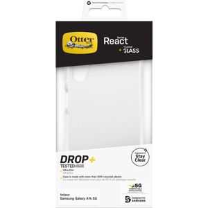 OtterBox Pack de protection contre les chutes pour Galaxy A14 5G, React, supporte de chutes que la norme militaire et protecteur écran en verre, 2x...