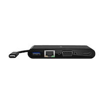 Belkin adaptateur multimédia - USB-C - VGA, HDMI - GigE