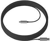 Logitech Strong Câble USB de type-C - USB type A pour USB-C - 10 m Logitech Strong Câble USB de type-C - USB type A pour USB-C - 10 m