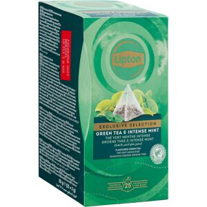 Lipton Thé vert menthe intense - boîte de 25