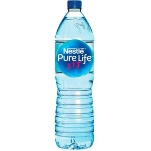 Pure Eau Nestlé Pure Life 1,5 L - Carton de 12 Vert