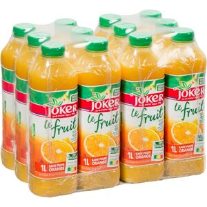 Joker Jus Joker Le Fruit orange 1 L - Carton de 12 bouteilles