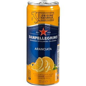 San pellegrino Aranciata San Pellegrino 33 cl - 24 canettes Blanc