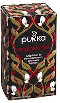 Pukka Thé noir Chai Pukka - boîte de 20 sachets Pukka Thé noir Chai Pukka - boîte de 20 sachets