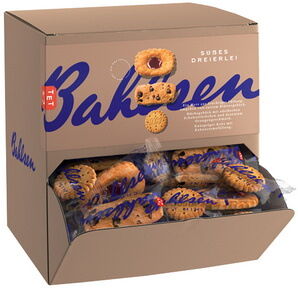 Bahlsen Biscuits Süßes Dreierlei, présentoir