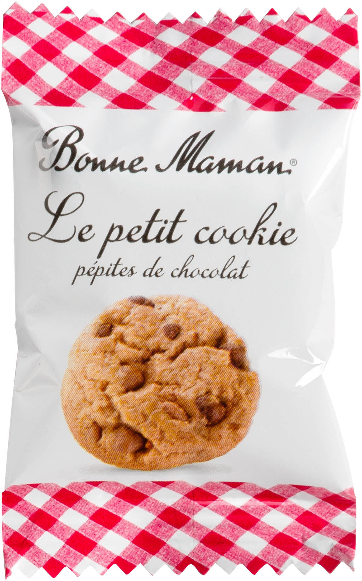 Petits cookies aux pépites de chocolat Bonne Maman - Boîte de 280 sachets Anthracite