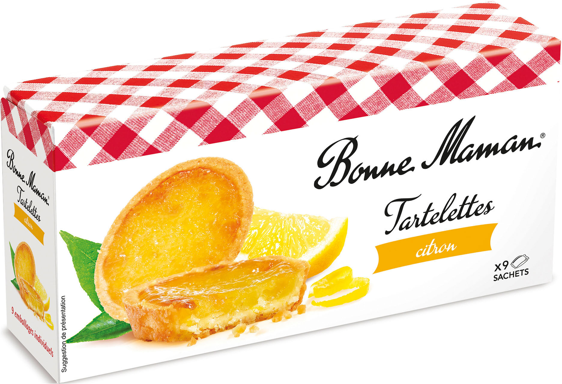 Tartelettes citron Bonne Maman - Paquet de 125 g Anthracite