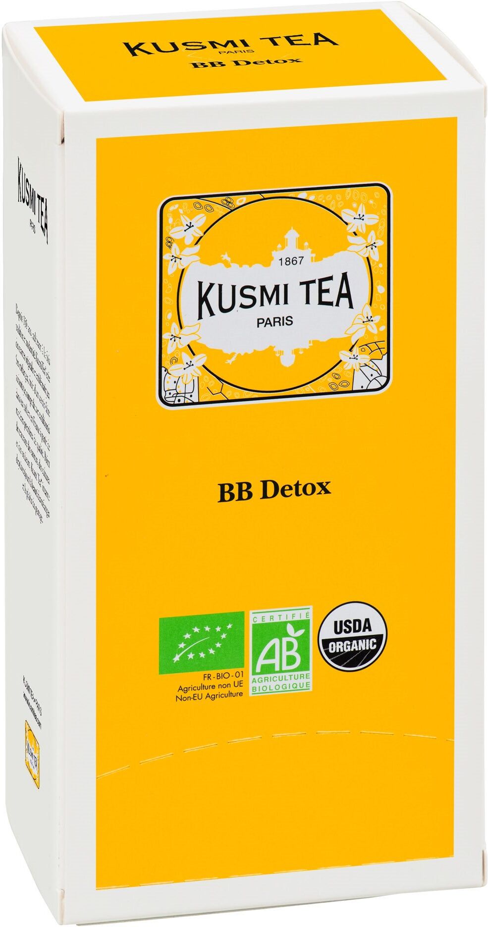 Thé BB Détox Kusmi Tea - Boîte de 25 sachets